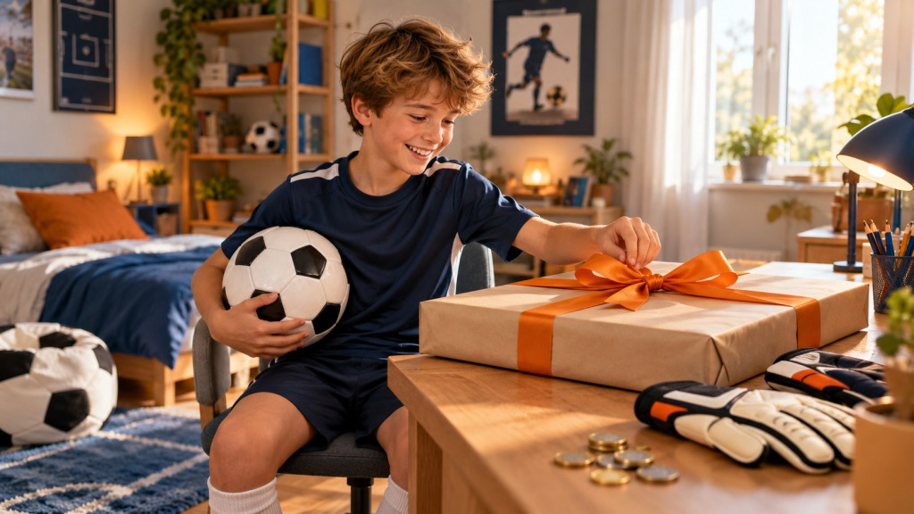 Geschenk für Jungen von 8 bis 10 Jahren: Ideen für Fußballfans