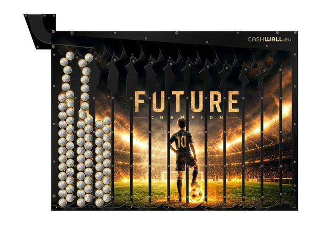 Hucha de pared Futbolista Future Champion – 2 €