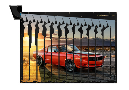 Wall money box I Mustang I Perfect gift for car fans