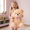 Wandspardose Teddybär mit rosa Schleife – 1 Euro