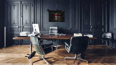 Hucha de pared | pirata | idea de regalo ideal para chicos