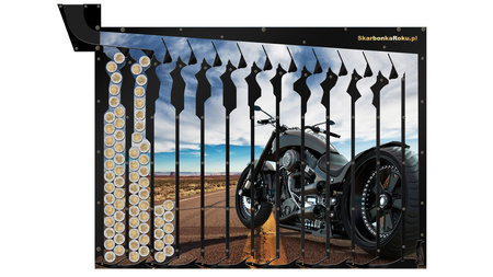 Wandspardose | Harley Davidson | Geschenkidee für Motorrad-Fans