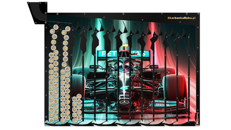 Wandspardose | Formel 1 | Geschenkidee für F1-Fans
