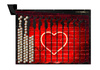 Hucha de pared | corazón | idea de regalo perfecta para sus seres queridos