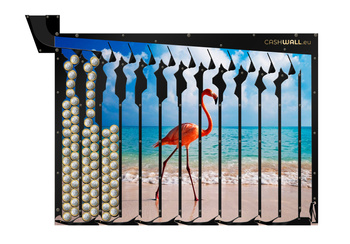 Wandspardose | Flamingo | Super Geschenkidee für Jedermann