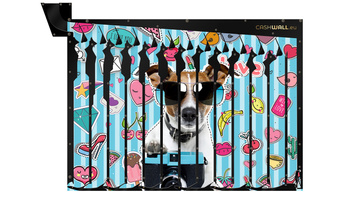 Wand spaarpot | Grappige hond | Ideaal cadeau idee voor kinderen