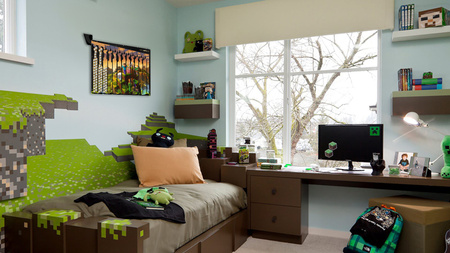 Wall piggy bank | Minecraft | Perfect gift for boys