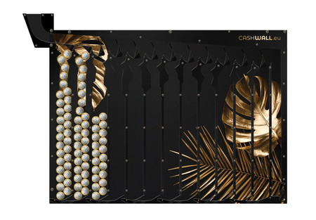 Wandspardose | Goldene Blätter | Ideales Geschenk für jeden Anlass