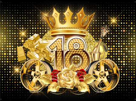 Boîte murale décorative | 18e anniversaire pour garçons 