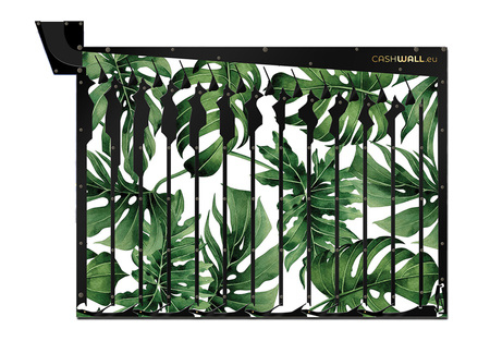 Tirelire murale Monstera | Cadeau pour les amateurs de plantes