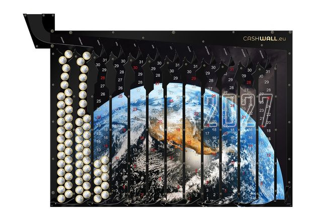 Tirelire calendrier 2027 Terre – 1 €
