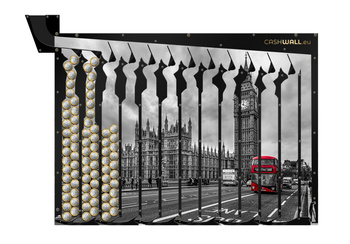 Hucha de pared | Londres | Regalo perfecto para los amantes de la ciudad