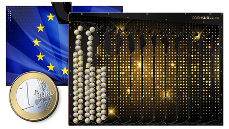 Wandspardose | Schwarz und Gold | Ideale Geschenkidee zum Geburtstag