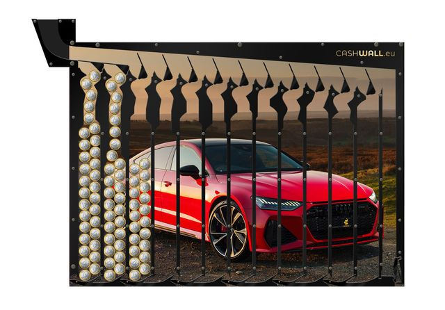 Wand spaarpot | Audi | Perfect cadeau idee voor autofans