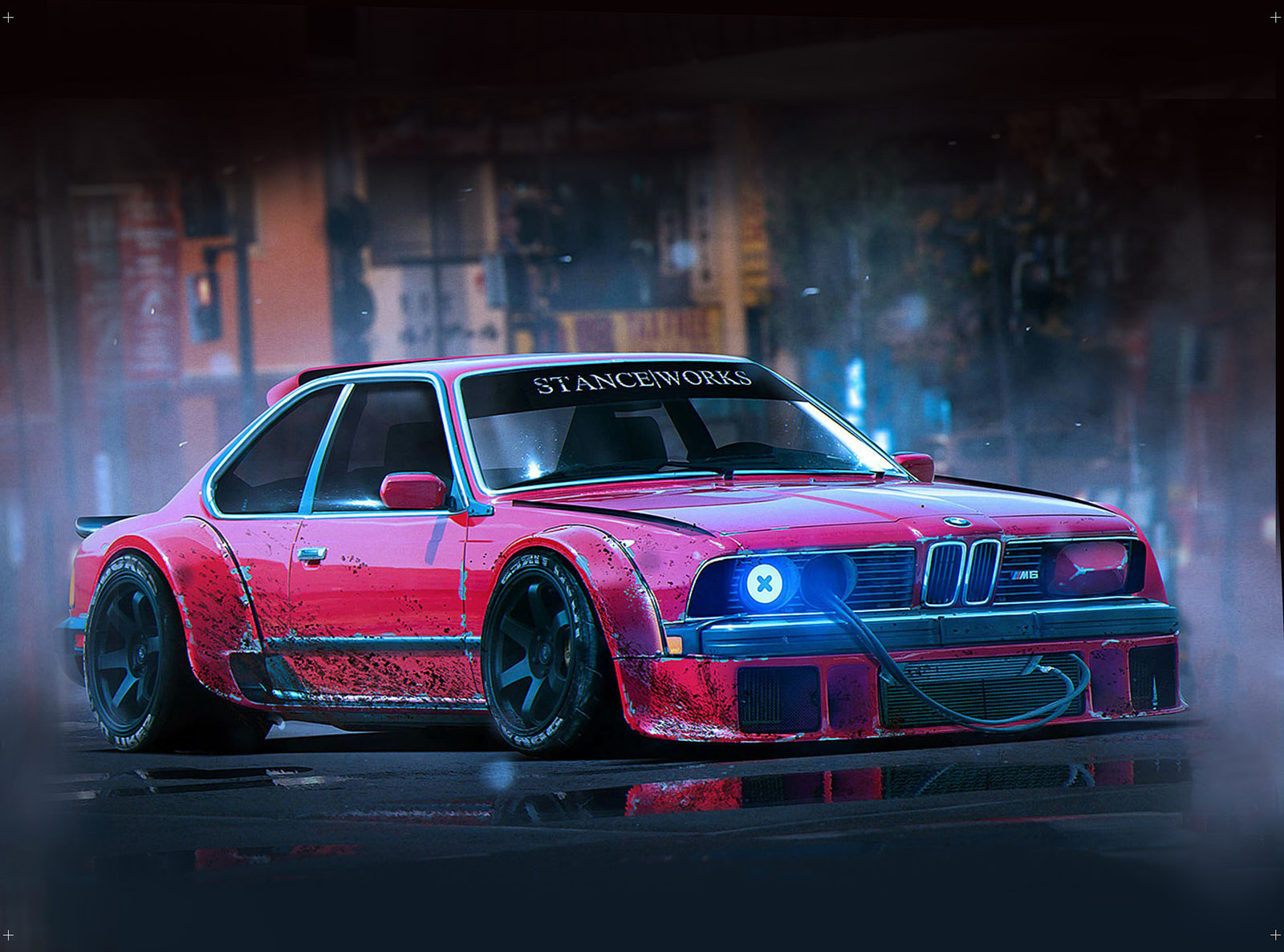 Poster di ricambio per Cashwall – BMW