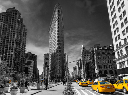 Hintergrund Wandspardose | New York