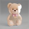Wandspardose Teddybär mit rosa Schleife – 1 Euro