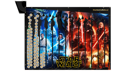 Tirelire murale | Star Wars | Idée cadeau parfaite pour tout le monde