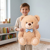 Tirelire murale Ourson avec nœud bleu – 1 €