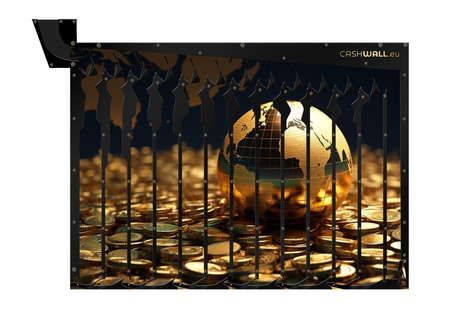 Spradose I Gouden wereldbol I Perfect cadeau voor reizigers