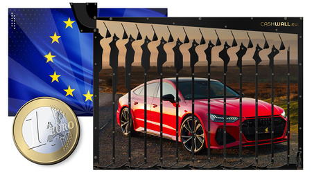 Wandspardose | Audi | Perfekte Geschenkidee für Auto-Fans