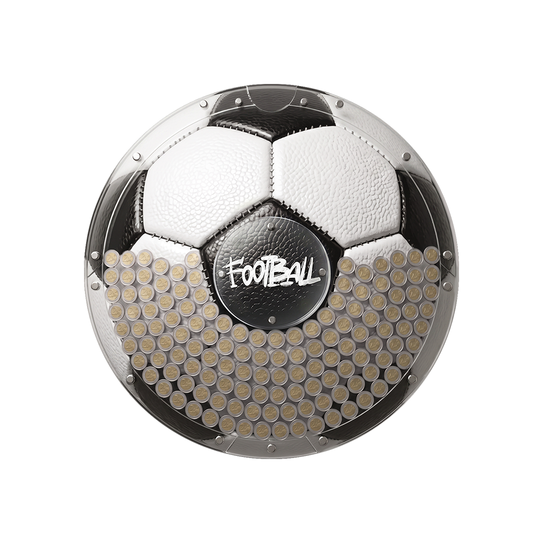 Wandspaarpot Voetbal – 2 €