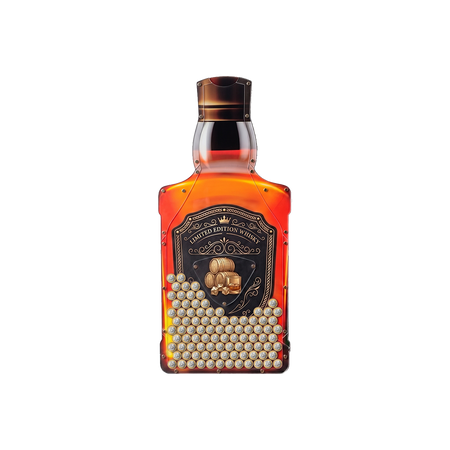 Wandspaarpot Whiskyfles – 1 €