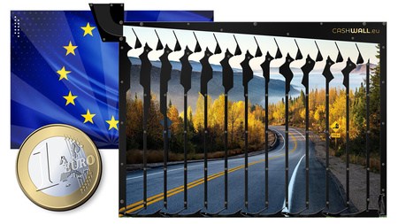 Wandspardose | Straße | Ideales Geschenk für Jedermann