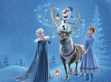 Boîte murale décorative | La Reine des neiges