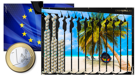 Wall money box | Maldives | Ideal gift for beach fans