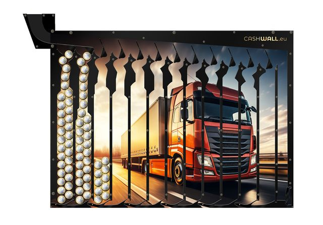 Tirelire murale I Camion I Cadeau pour un fan de camion