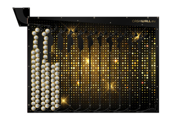 Sieninė taupyklė | Juoda ir auksinė | Ideali gimtadienio dovanos idėja