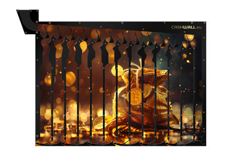 Money box I Gold bag I Ideal gift for budding savers