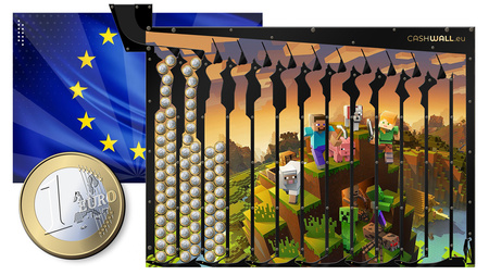 Tirelire murale | Minecraft | Cadeau parfait pour les garçons