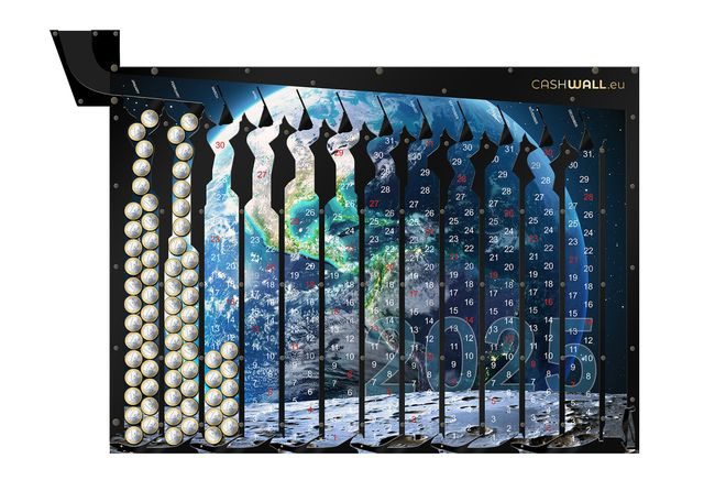 Kalender 2025 Earth Sphere | Geschenkbox mit Kalender