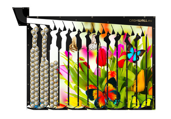 Nástenná pokladnička | motýľ | skvelý nápad na darček pre milovníkov prírody