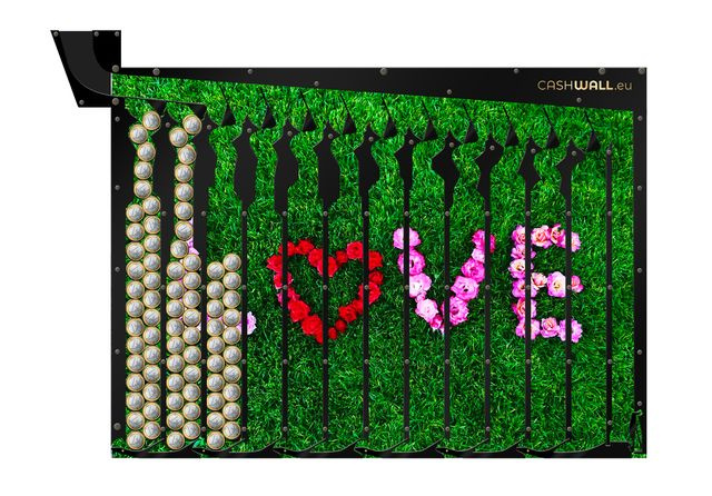 Wand spaarpot | Liefde | Perfect cadeau voor koppels