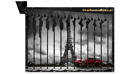 Wall money box | Eiffel Tower | Perfect gift for city lovers
