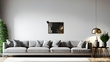 Wall money box | Golden leaves | Ideal gift for any occasion