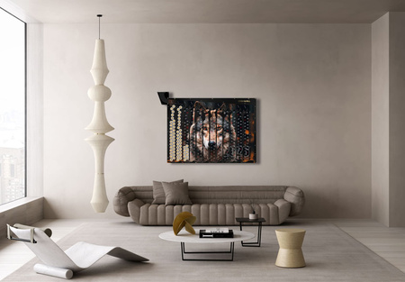 Kalendorius 2026 Vilko | Unikalus sieninis kalendorius ir monetų dėžutė