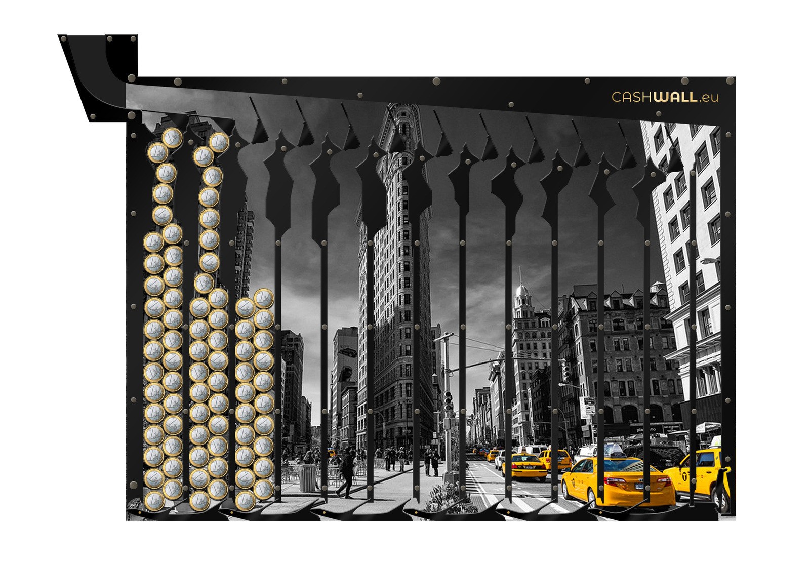 Nástenná pokladnička | New York | Ideálny darček pre milovníkov mesta