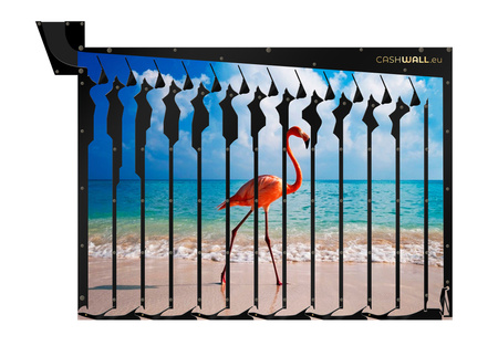 Boîte d'épargne murale | Flamant rose | Super idée cadeau pour tout le monde