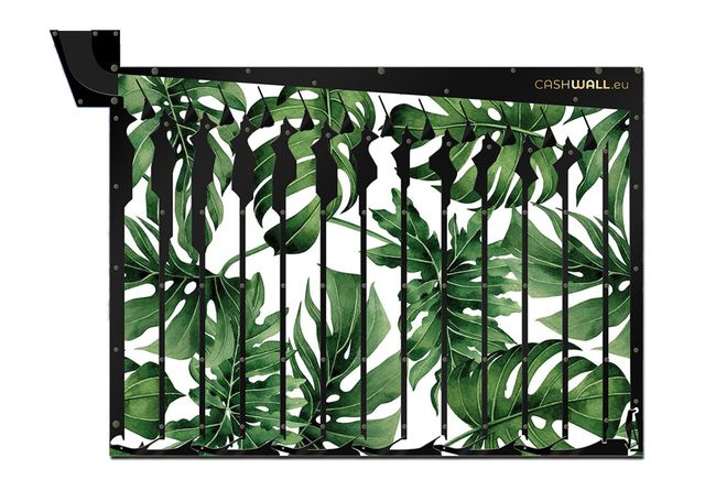 Tirelire murale Monstera | Cadeau pour les amateurs de plantes