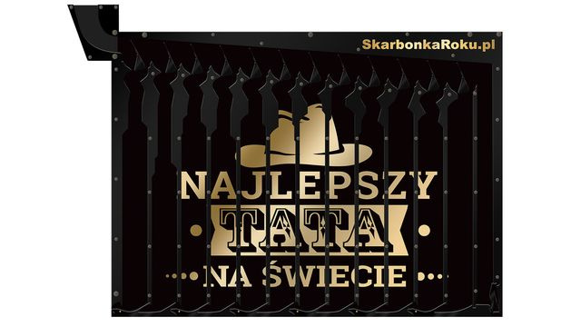 Wandspaarpot | Beste papa | 1 €