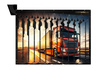 Tirelire murale I Camion I Cadeau pour un fan de camion