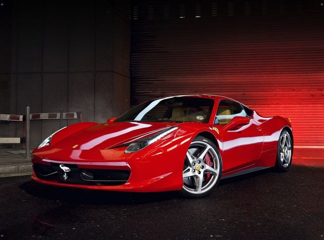 Verwisselbare poster voor Cashwall – Ferrari