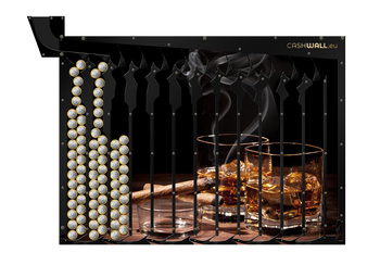 Wand spaarpot | Whiskey | Perfect cadeau voor mannen