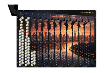 Calendar 2025 CITY | City - Sunset