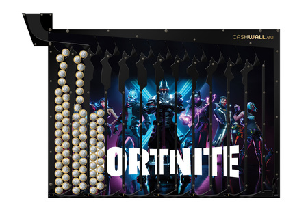 Hucha de pared | Fortnite | Idea de regalo perfecta para chicos