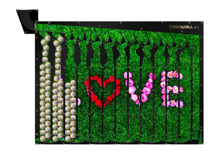 Tirelire murale | Love | Cadeau parfait pour les couples